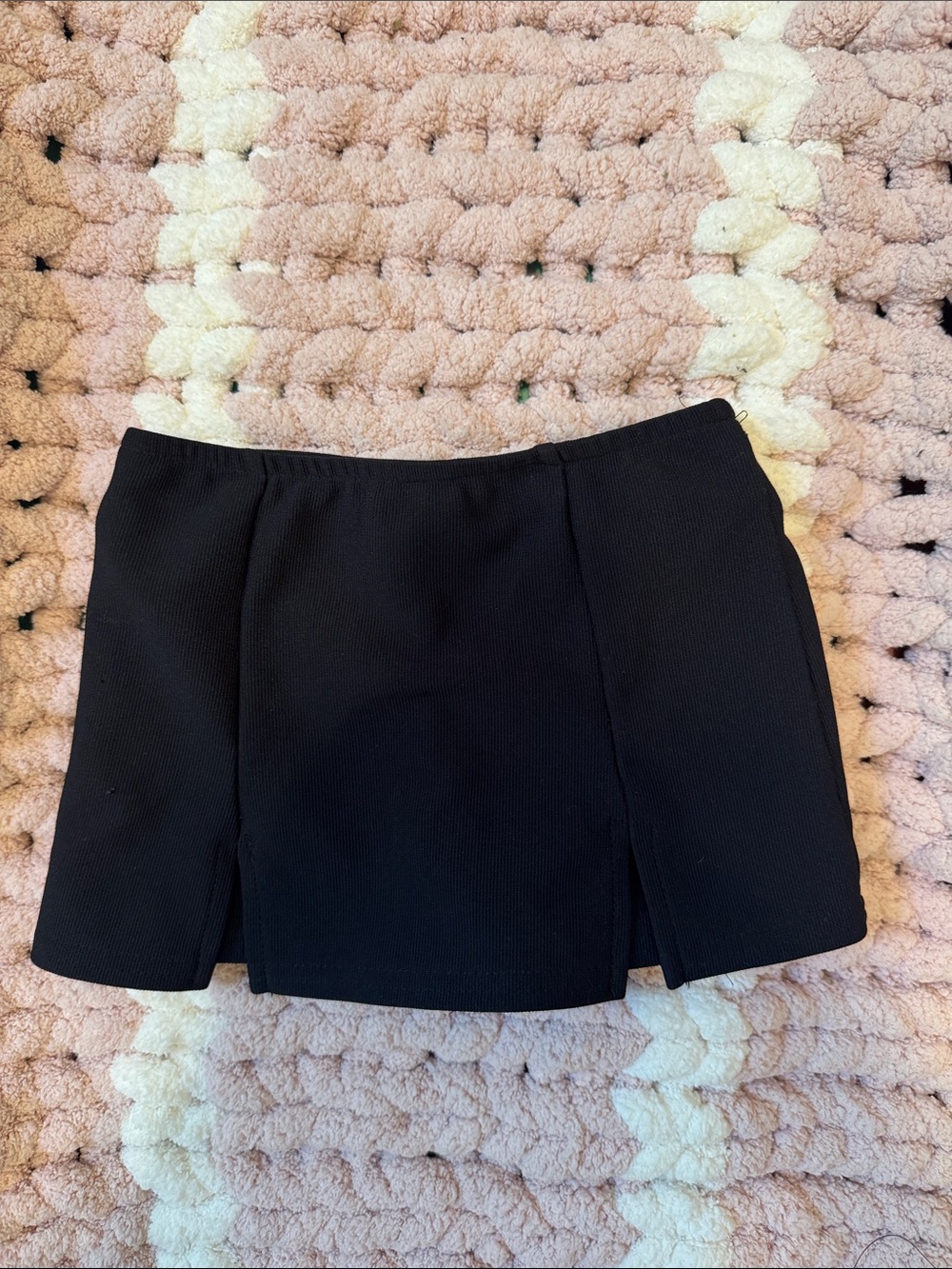 Girls Black Skort - Classic Kids Bottom